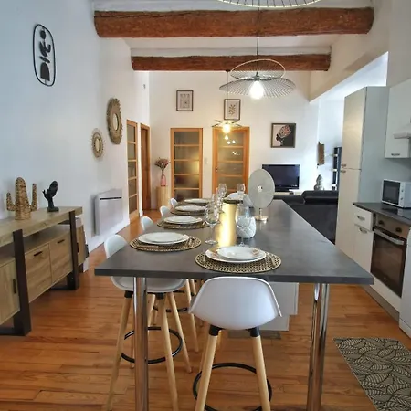 شقة Loft De Caractere Centre-ville ناربون